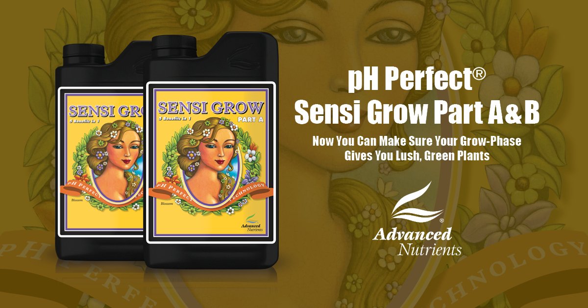 Advanced Nutrients Sensi Grow Erde A&B für gesunde Wachstumsphase